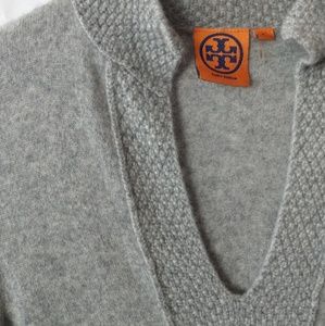 Tory Burch Grey Cashmere Sweater